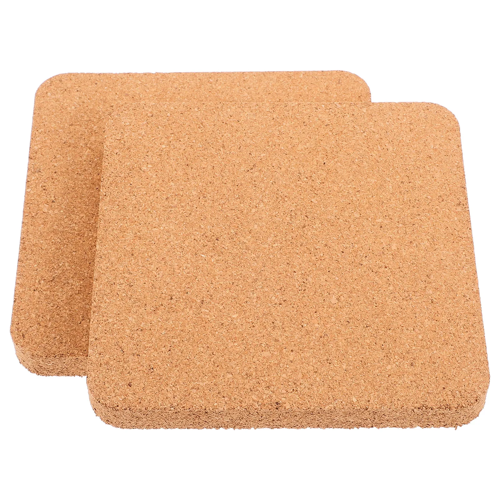 

2Pcs Large Cork Board for Wall Mounting Thick Bulletin Board Picture Photo Display Note Memo Craft Organizer Office Home DIY