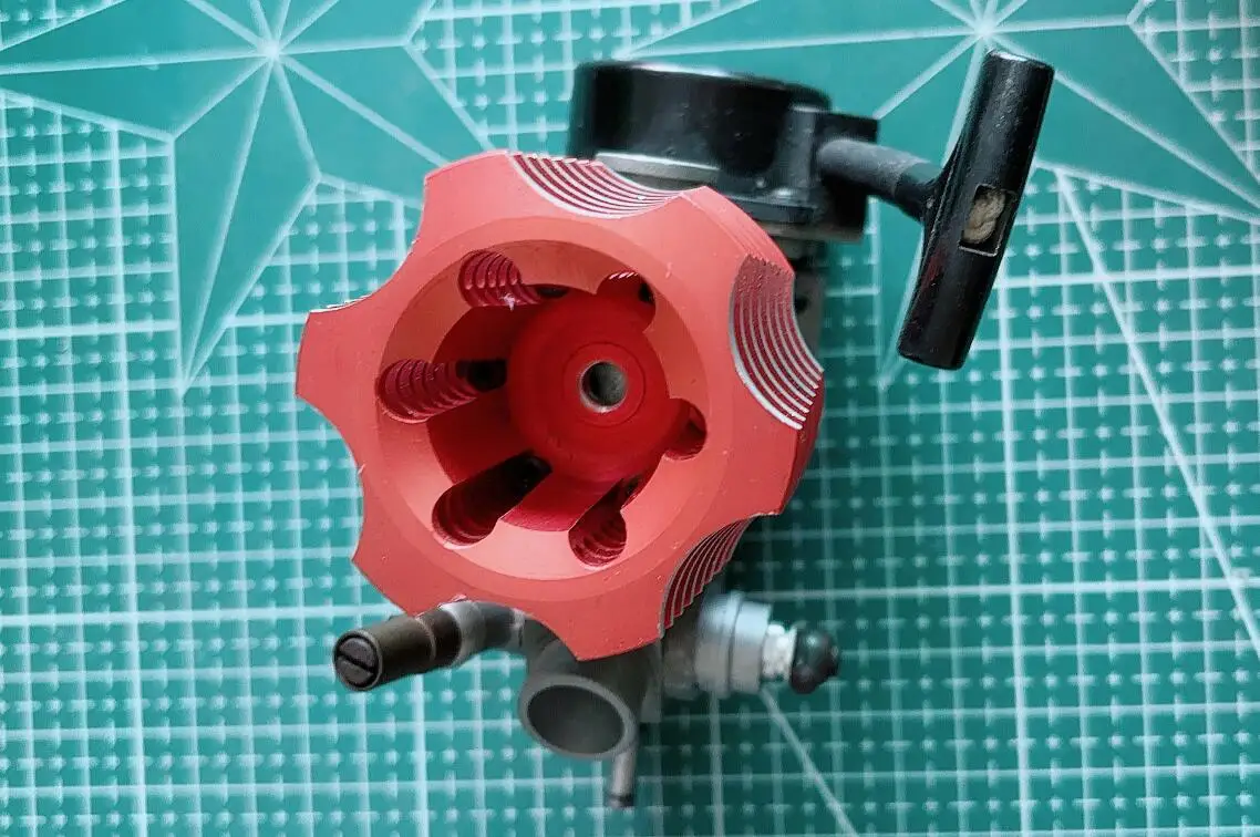NANDA Pull-Start Nitro Engine motor for HPI HSP 1/8th Scale Gas Cars Nitro Gas Engine-21CXP VX .21 Taiwan Vertex car ruck