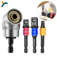 105° Turning Screwdriver Joint 1/4'' 3/8'' 1/2'' Impact Socket Adapter Nut Driver Electric Drill Corner Head  Extension Tool