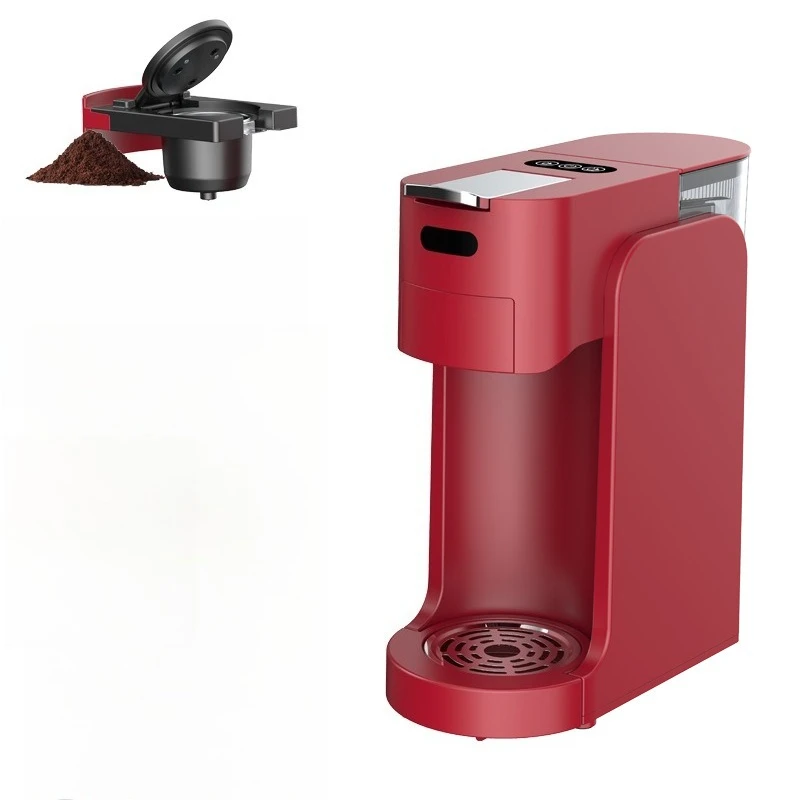 Coffee machine Household small Italian semi-automatic espresso coffee machine Compatible with multi-capsule