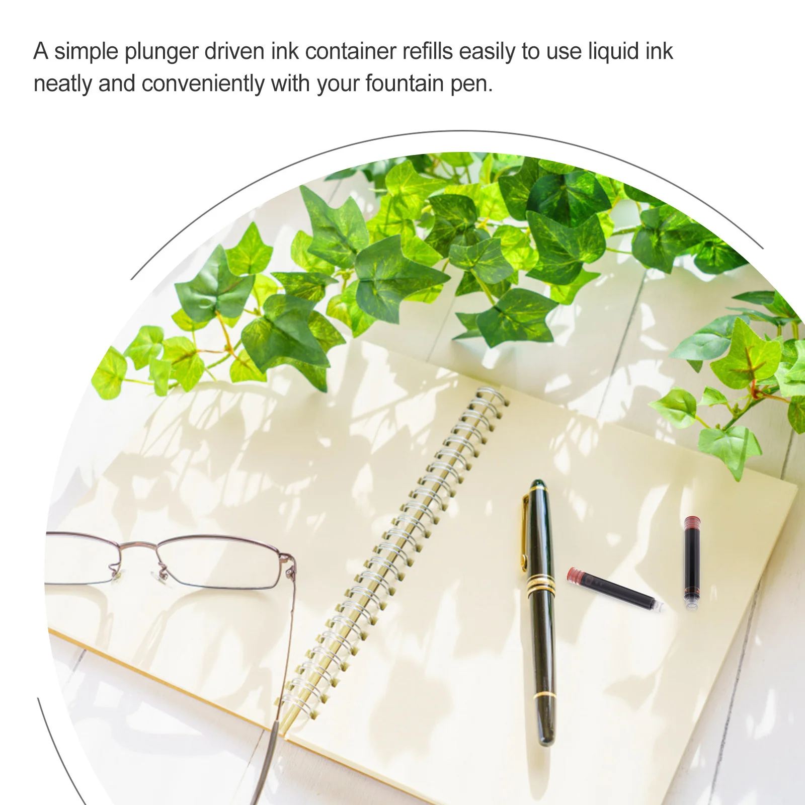 

50Pcs Colored Erasable Ink Fountain Pen Ink Absorbers Universal Pen Refill Tool Student Office Stationery Students Stationery