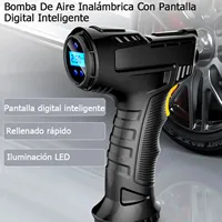 GeZheng Handheld Air Compressor Wireless/Wired Inflatable Pump Portable Air Pump Tire Inflator for Car Bicycle Balls Motorcycle