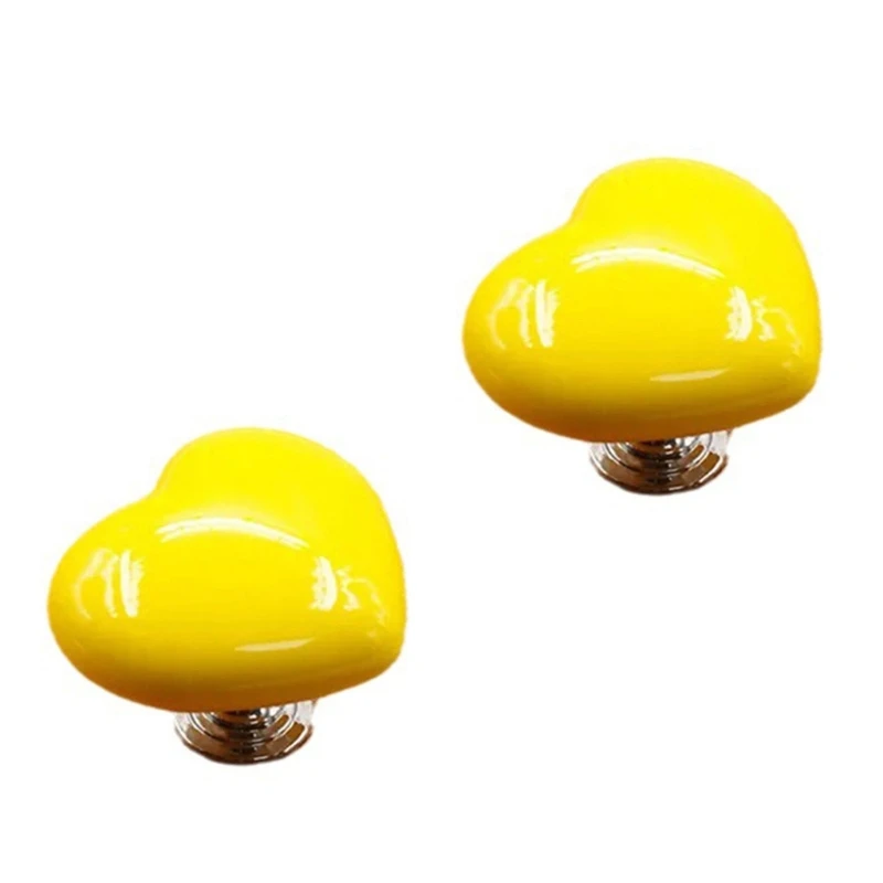 Unique Heart Toilet Press Button Water Press Flush Button Bathroom Special Decor Dropship