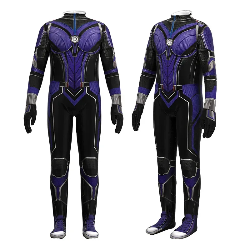 Disfraz de Anime nuevo 2023 Ant Man 3, disfraz de Cosplay para niños y adultos, traje con máscara de superhéroe, mono, fiesta de cumpleaños, vestido elegante 72