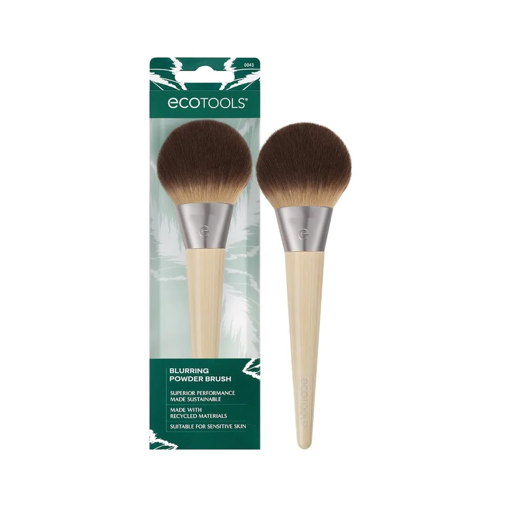 

Blurring Powder Makeup Brush, For Loose & Pressed Powder, Large Makeup Brush For All-Over Application, Fluffy, Synthetic Bristl