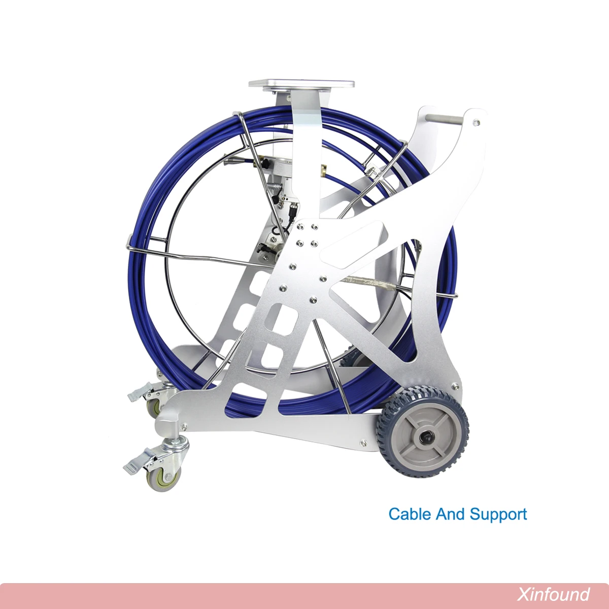 360 Pan Tilt Rotate FHD PAL1920x1080 65mm C65PTF Pipe Drain Sewer Duct Video Inspection Camera System DVR 9mm 60m Cable