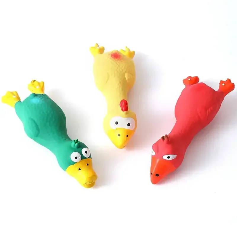 Dog Toys Make a Sound Cooing Chicken
