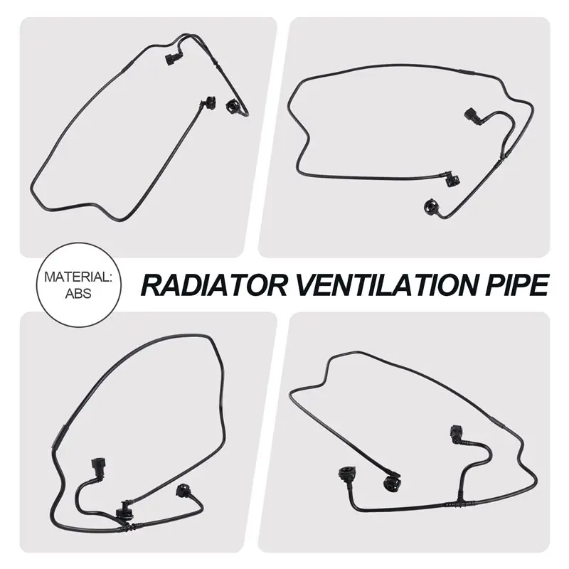 DTA6 Radiator Ventilation Plumbing 2082008300 6600130885 For Geely Tugella 2019-2021 Direct Replacement ABS
