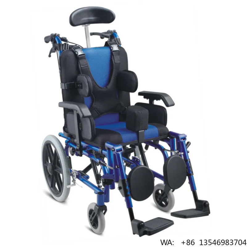 Children's Cerebral Palsy Aluminum Alloy CE Certified Manual Wheelchair
