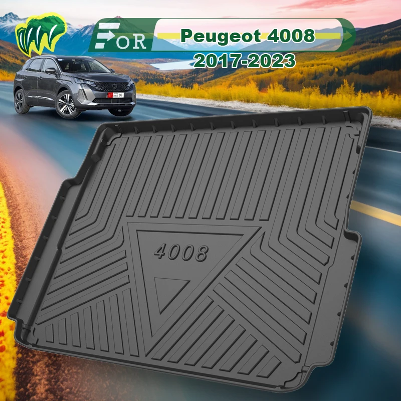 

Коврик для багажника автомобиля, для Peugeot 4008 18 2019 2017-2023 TPE