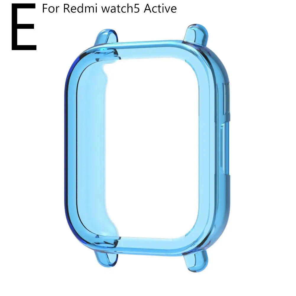 นาฬิกาสําหรับ Redmi Watch5 Active/Watch5 Lite ครึ่งห่อ TPU Anti-DROP Scratch-proof ป้องกันฝุ่นและกันน้ํา L2Y8
