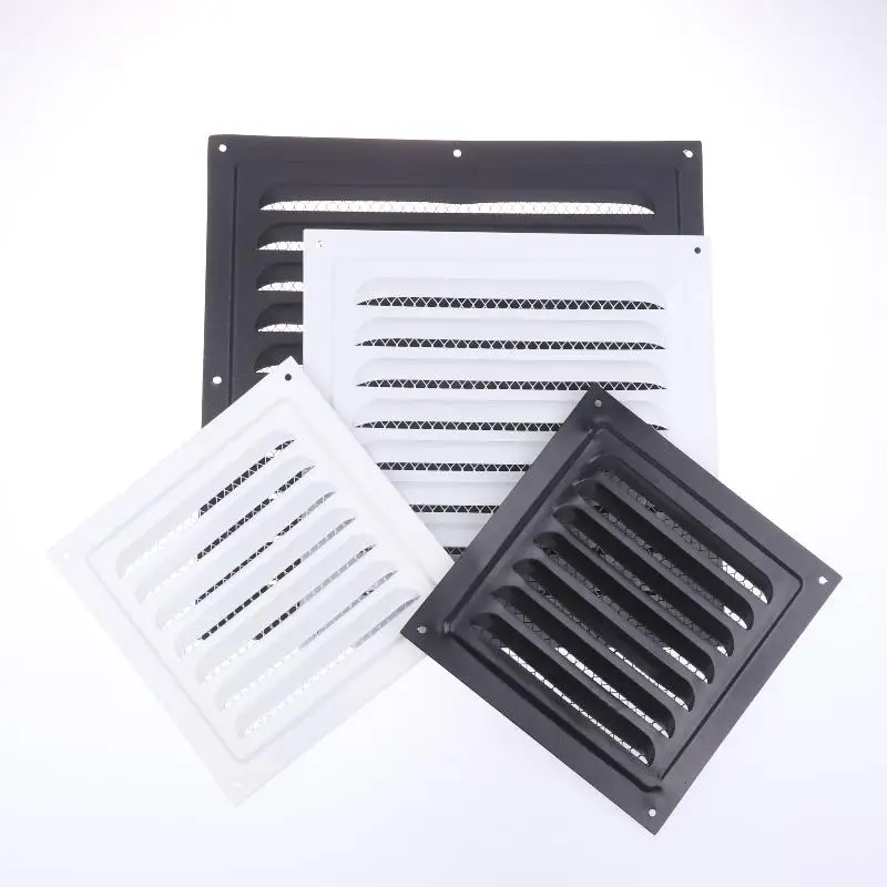 1/2Pcs 150/200/250mm Metal Air Vent Grille Heating Cooling Vents Plate Exhaust Outlet Ventilation Cover