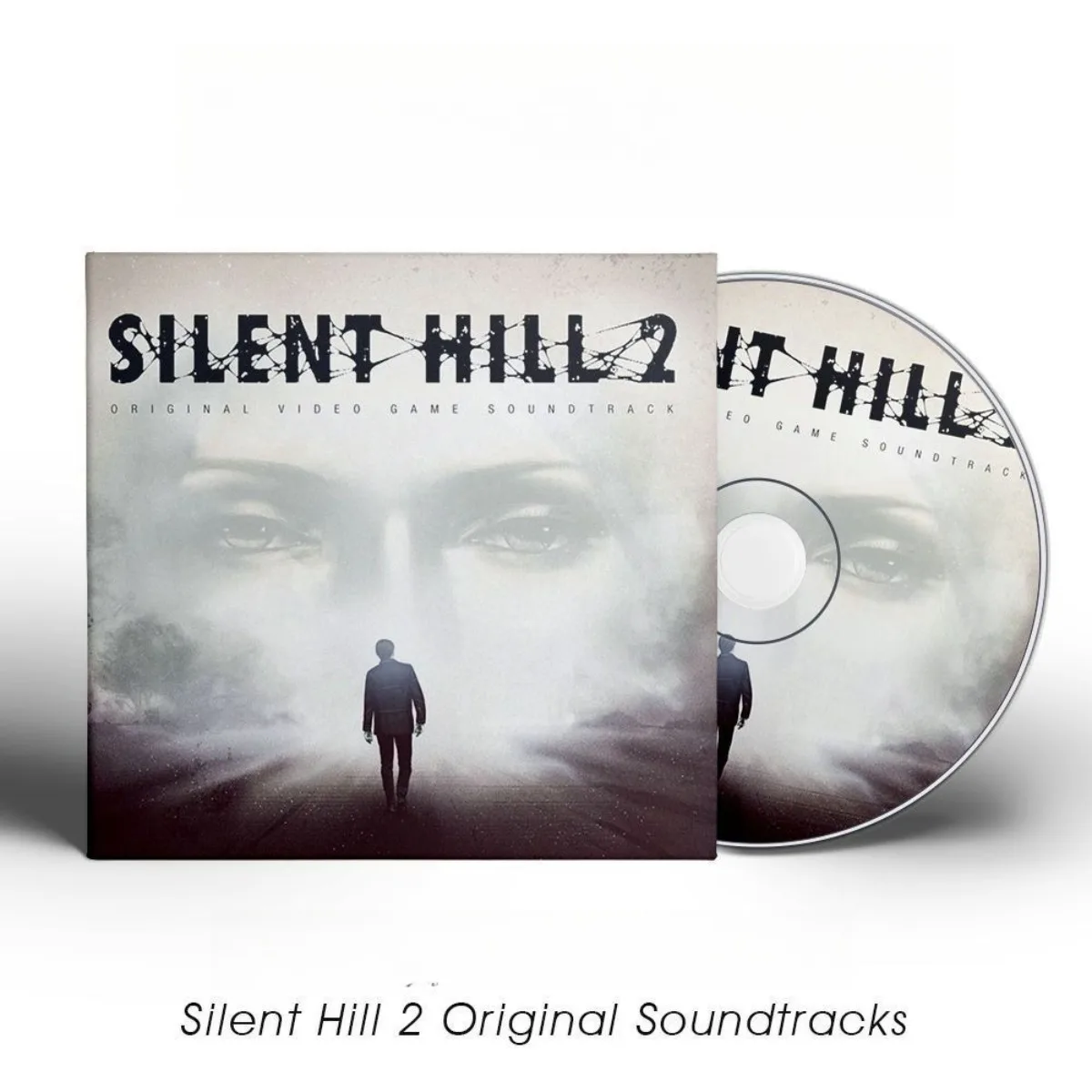 Silent Hill 2 Original Video Game Soundtrack Music CD, Iconic Horror Game OST Compilation Physical Audio Disc, Only CD