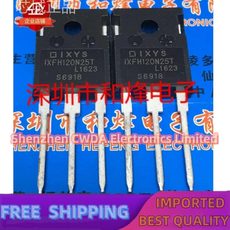 

10PCS-20PCS IXFH120N25T TO-247 In Stock Can Be Purchased