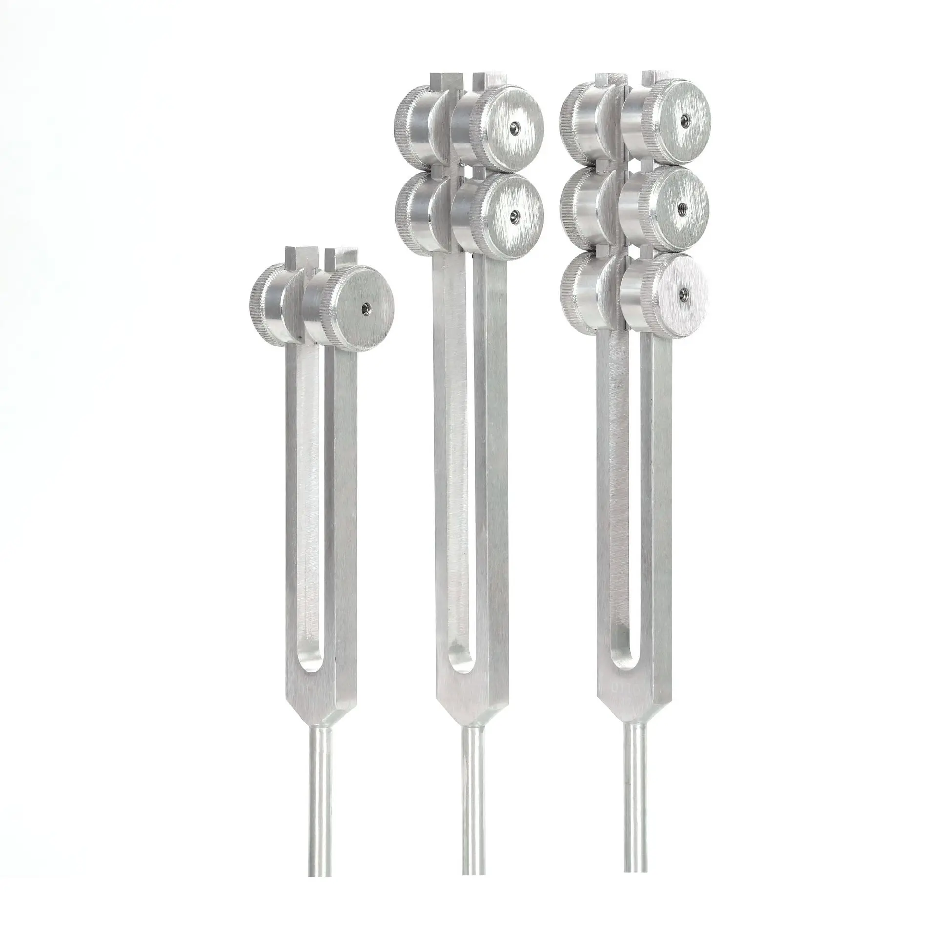 Brand Aluminum Alloy Cross-border Source Factory Tuning Fork 64HZ/32HZ/128HZ Weighted with Mallet