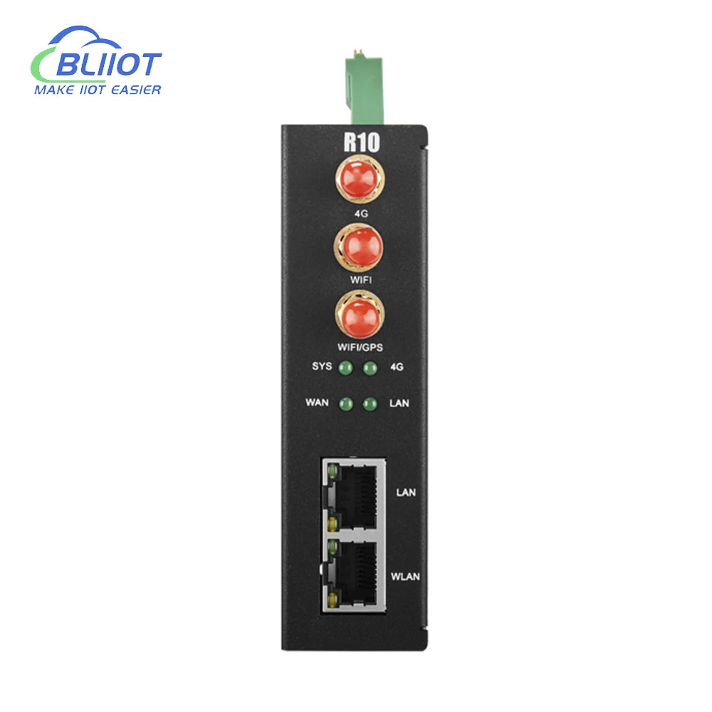 Imagem -03 - Bliiot-roteador Industrial Iot Gateway Wifi Ethernet Aquisição de Dados Rs485 Módulo i o Upload Cloud Platform Canais Board Modbus