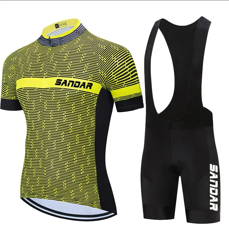 طقم جيرسي لركوب الدراجات 2025 طقم ركوب الدراجات للرجال صيفي للرياضة الخارجية ملابس ركوب الدراجات الجبلية ملابس ركوب الدراجات قابلة للتنفس