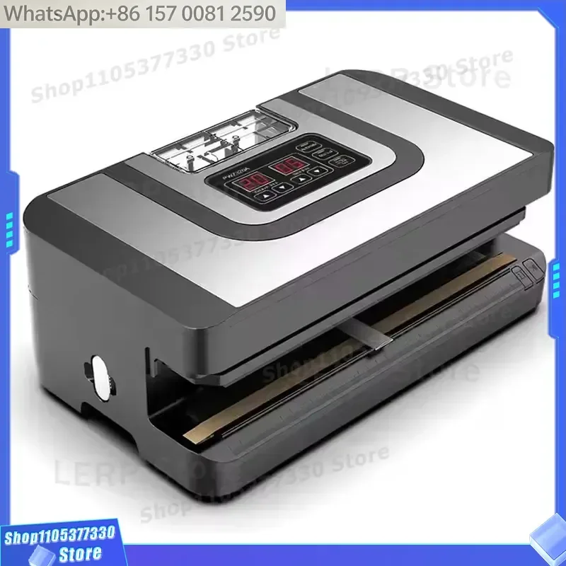 Commercial Electric Vacuum Sealer Machine Both Smooth and Embossed Bag Suitable Inflatable Feature for Household Use