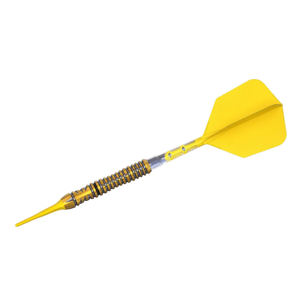 

CUESOUL Chinese Zodiac ‘TIGER’20g Soft Tip 90% Tungsten Dart Set with Titanium Coated and Integrated ROST T19 Flight