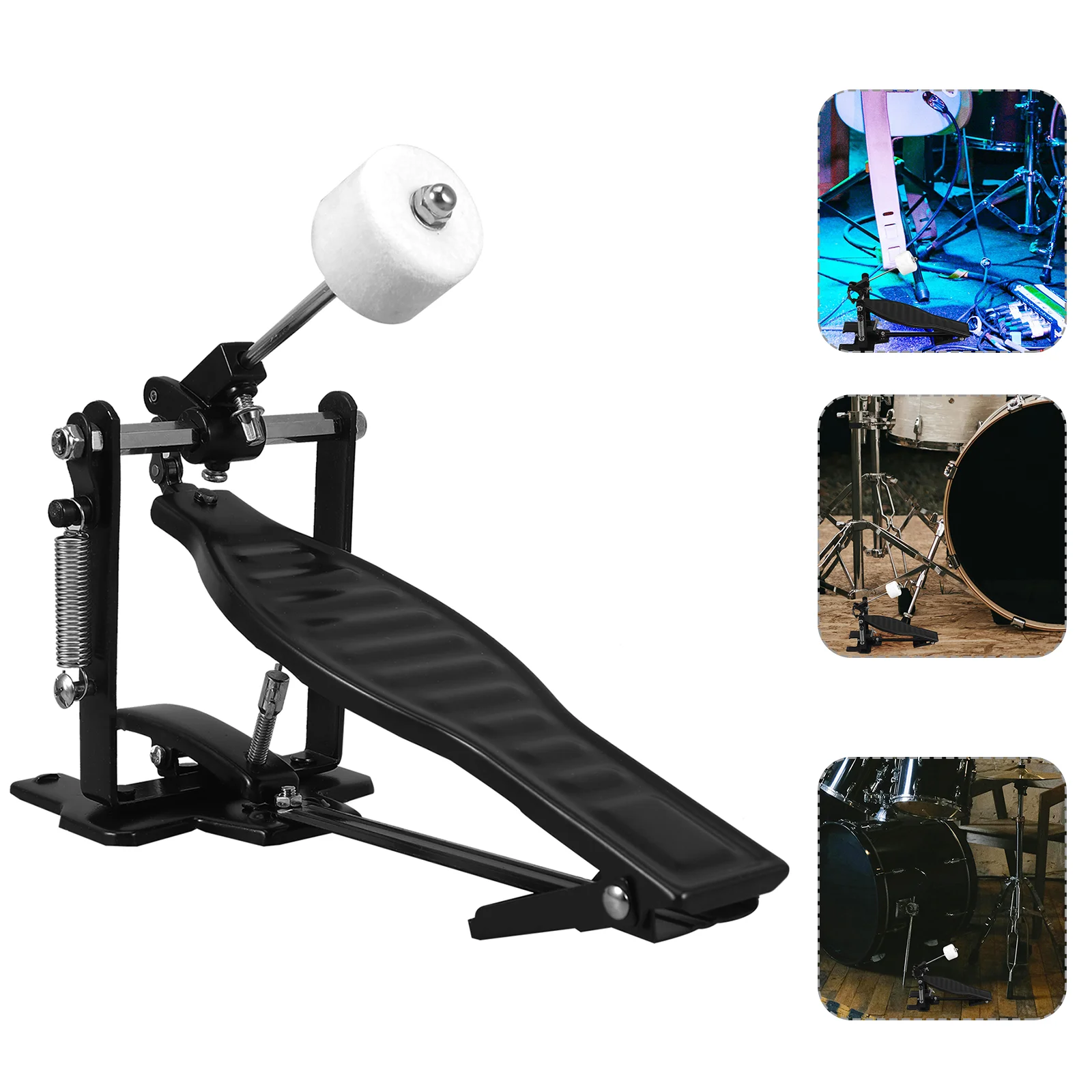 Drum Pedal Hammer Double Machined Drums Musical Dishes Kit Accessory Suite Percussion Travel for