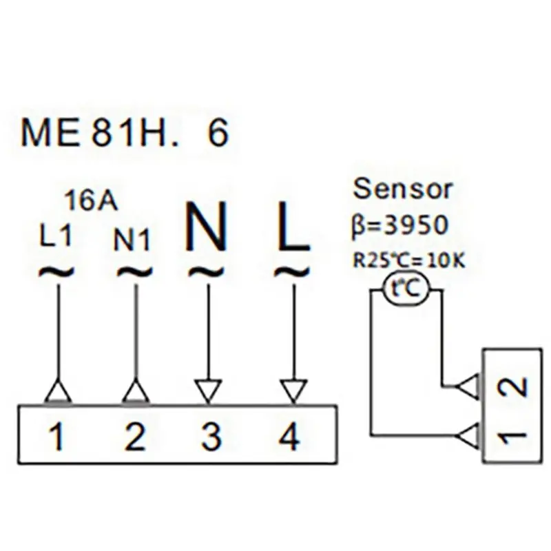 A02M-2X ME81H Smart Thermostat Digital Temperature Controller Circulation Programmable Electric Underfloor Heating
