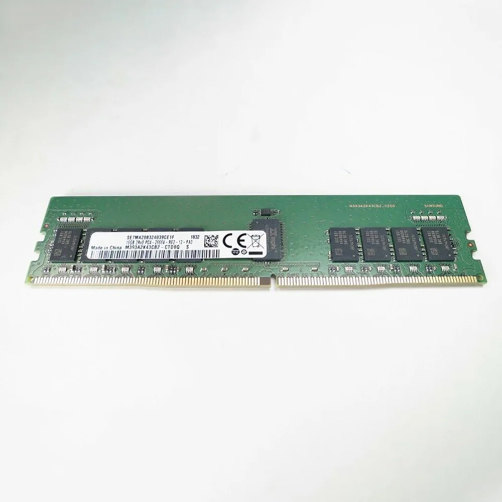 1PCS For Samsung 16GB DDR4 2666MHz 2RX8 PC4-2666V ECC REG Memory High Quality Fast Ship