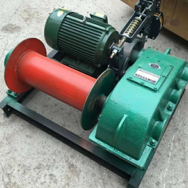 JK Type Fast Speed Lifting Winch Machine 1 ton 2 ton for Construction