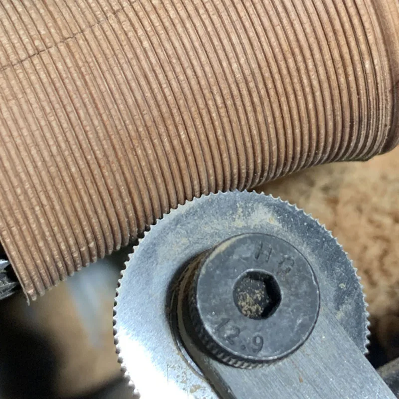 1Set Tempat Alat Knurling Roda Tunggal dengan 4 Knurl HSS Pitch Slot 1-4mm, Alat Spiral Mikro untuk Pembubutan Kayu