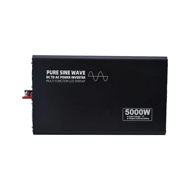 Household power inverter Pure sine wave 24v 220v 5000w inverter