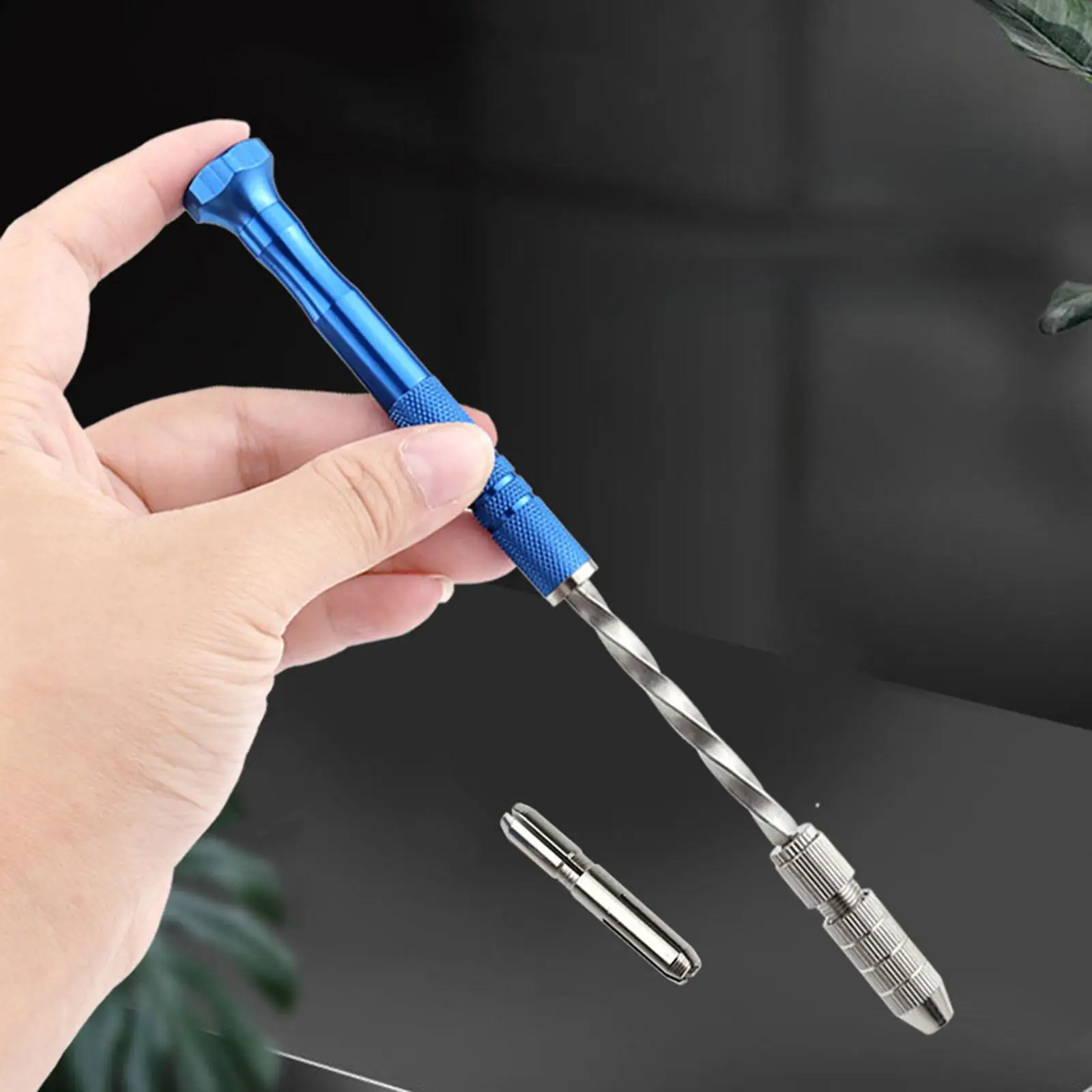 

Полуавтоматическая спиральная ручная дрель, спиральная толкающая дрель, алюминий из нержавеющей стали, портативный вращающийся инструмент для литья ювелирных изделий