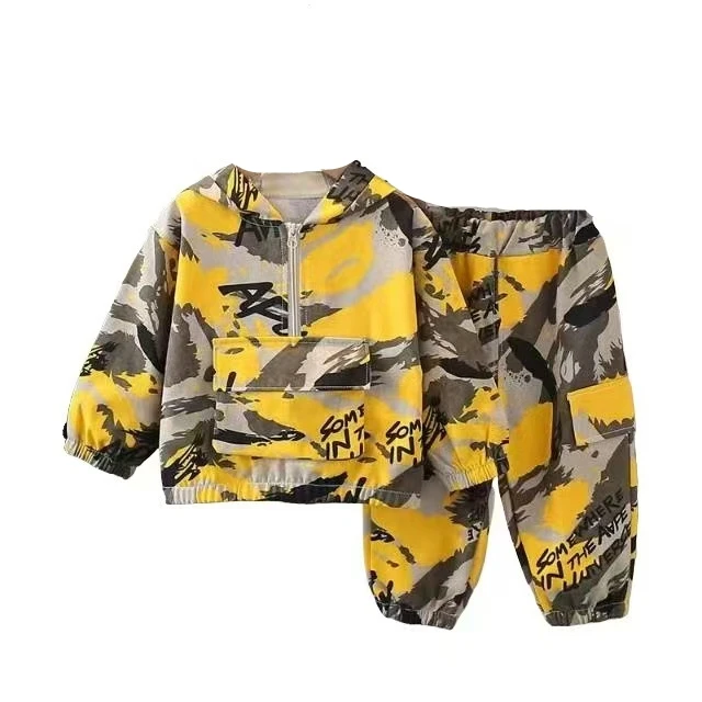 

New Spring Autumn Baby Girls Clothes Suit Children Boys Sports Hoodies Pants 2Pcs/Sets Fashion Infant Clothing Kids Tracksuits