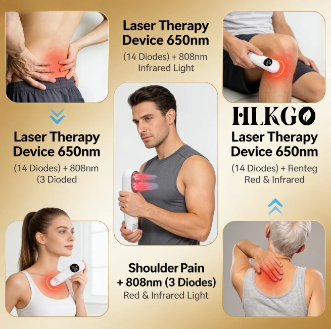 Strong Power Cold Laser Machine for Body Pain Relief Extracorporeal Shock Wave Therapy Equipment on Human and Pets