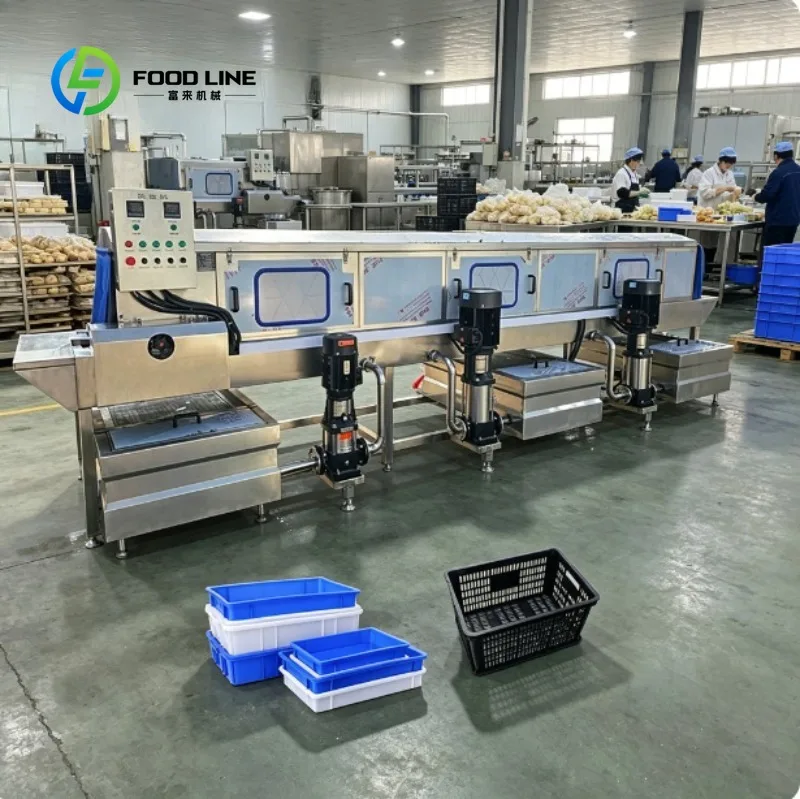 Industrial Crate Washer Automatic Basket Cleaning Machine for Food Processing Farm and Factory Use