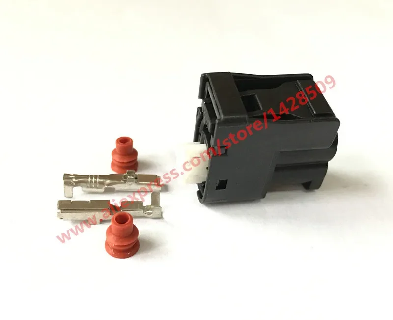 1 Set 2 Pin Female Injector Auto Connector 90980-11246 7283-8226-30 For Toyota 2JZ-GE Matrix Lexus SC300 Hyundai Mazda RX7 S6