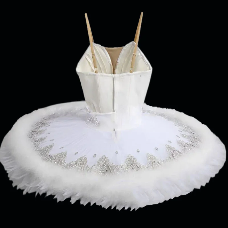 

2022 Children and women White Swan Lake Ballet Tutu Skirts For Girls Belly Dance Dress Cute Children Stage Performance Costumes