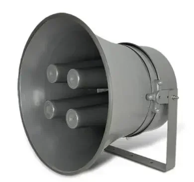 High-power remote horn speaker (4 sets of drive units) optional 100V or 4-16 ohm input