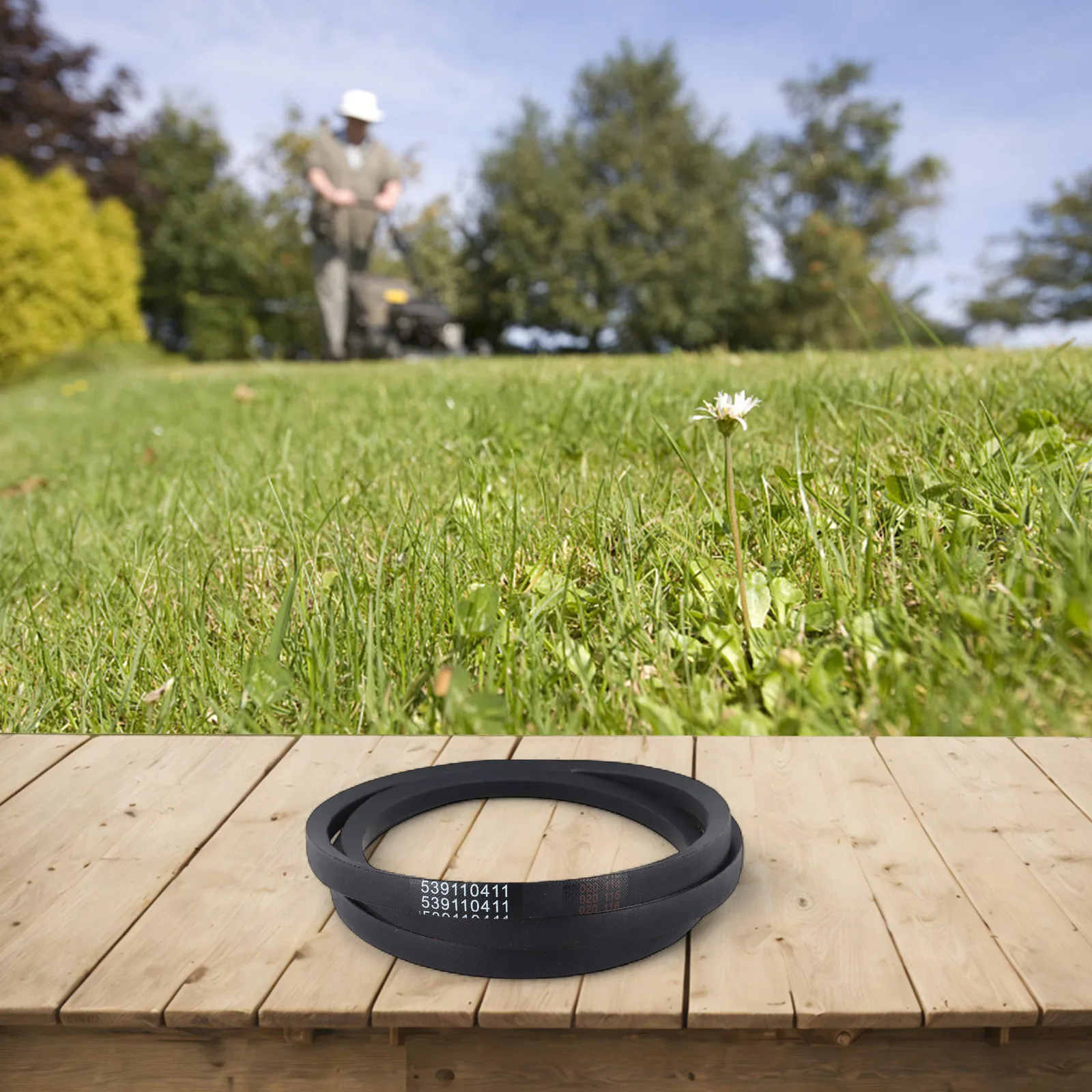 Drive Belt for Zero Turn Mowers Designed for Z246 Z254 CZ4217 RZ4619 Replaces 539110411 Boosts Mowing Performance