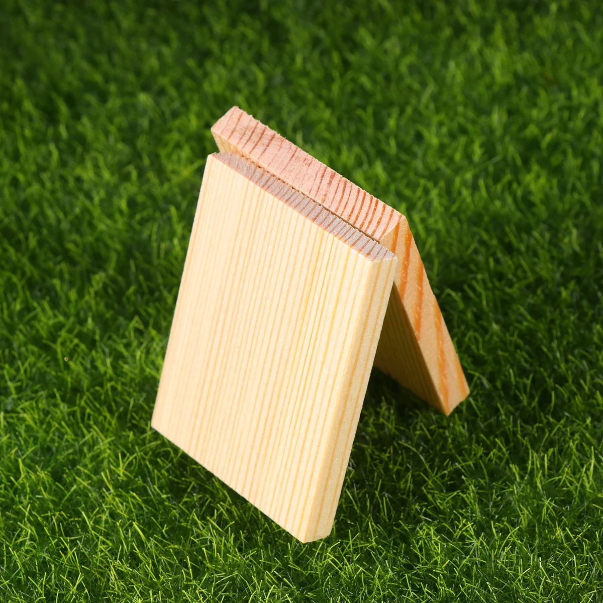 

40Pcs Pine Wood Boards Photography Background Prop Photo Backdrop Studio Decoration 4x5cm Lightweight Easy Carry