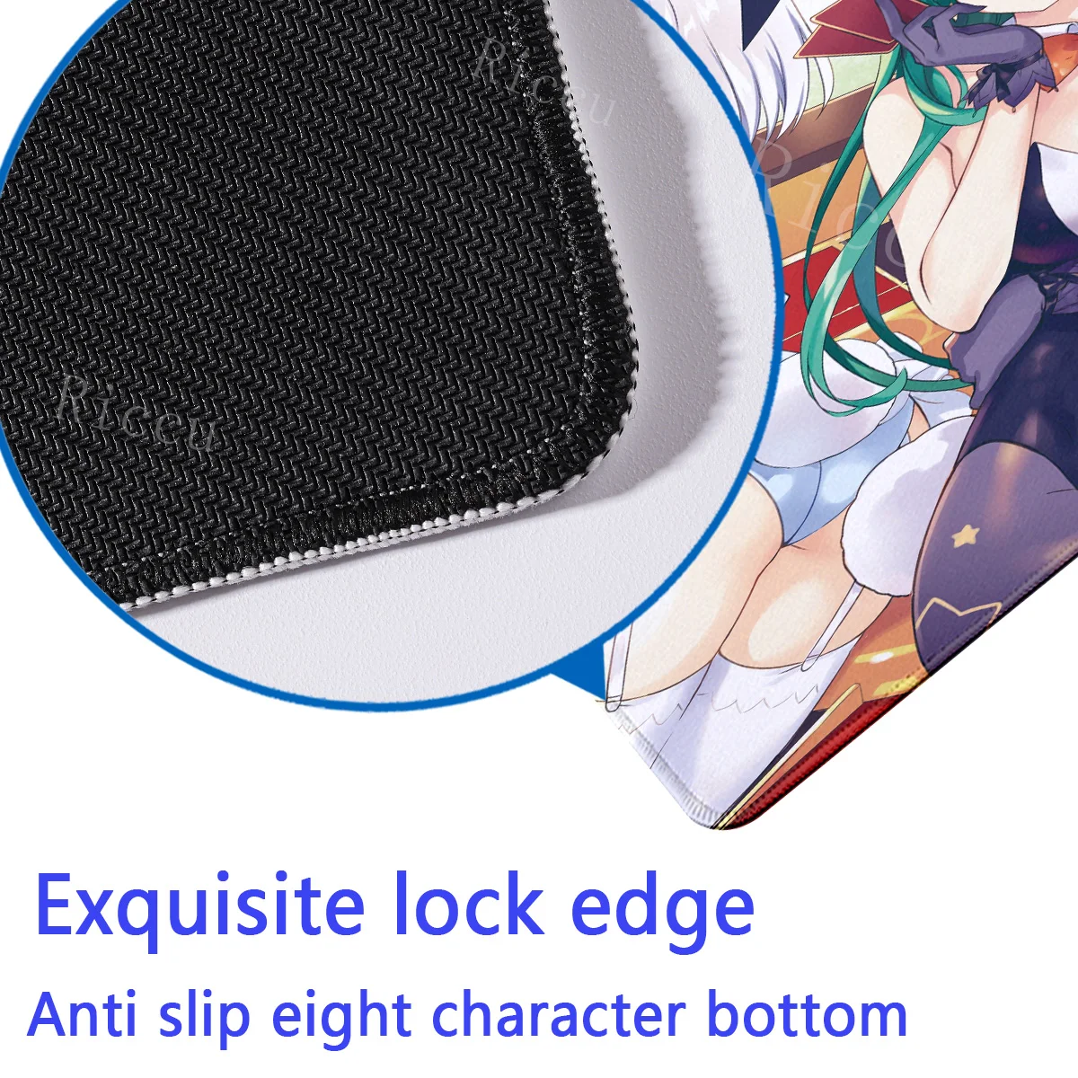 Коврик для мыши Date A Live, аниме, геймерский шкаф, настольный коврик, клавиатура, компьютер, мягкая настольная панель, аксессуары для игровых офисов, коврик для мыши teclado