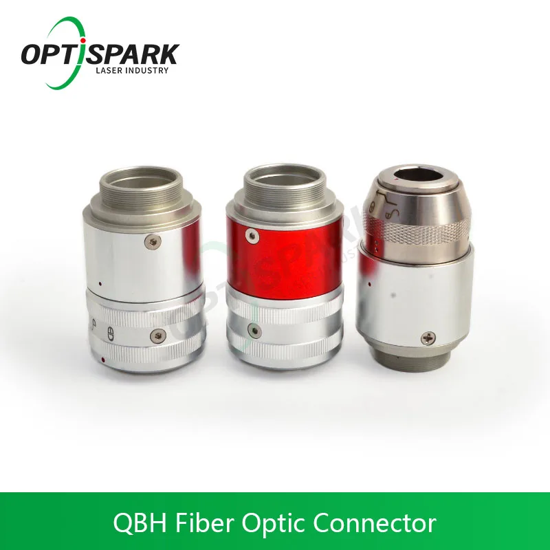 OPTISPARK QBH Fiber Optic Connector Water-cooled Short Handheld Welding Head Laser Cutting Head Welding Head Laser Accessories