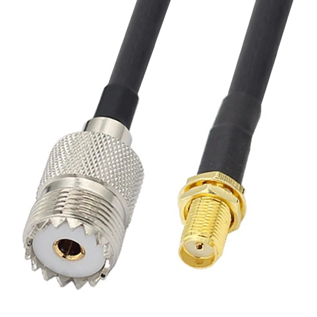 

Коаксиальный кабель модема SMA, гнездовой разъем, UHF, гнездовой разъем RG58, кабель, косичка, 50 см, 20 дюймов, адаптер, новый