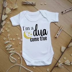 I'm A Dua Come True Newborn Boy Girl Onesie Salaam World Muslim Baby Shower mommy to be New Mom Pregnancy Announcement Gift