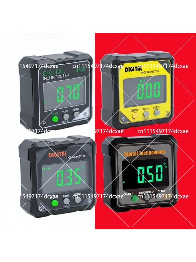 IP54 Digital Display Tilt Box Angle Meter Level Slope Ruler for Home Use