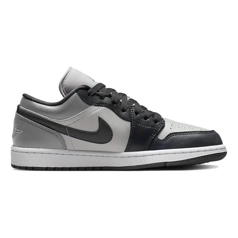 【Customize】Air Jordan 1 Vintage Basketball Shoes Unisex Low-top Black/Blue Sneakers shoes DC0774-040