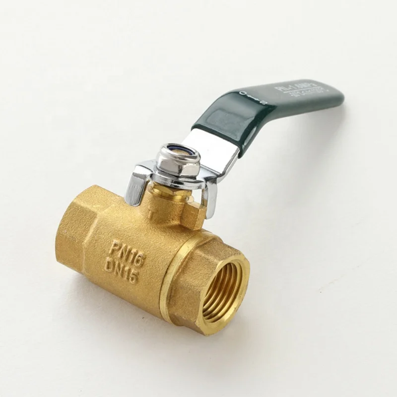 PN16 DN15 Marine Bronze Brass Ball Valve 2 Way Sea Water High Temperature PT Threaded Ball Valve