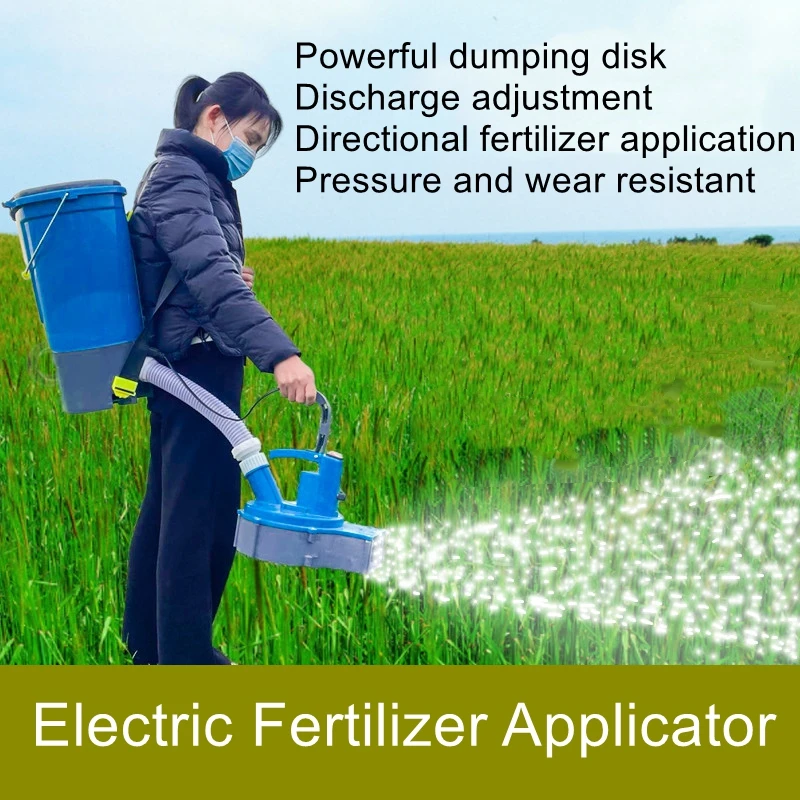 

Electric Fertilizer ApplicatorAgricultural Backpack Multifunctional Dial Spreader Automatic Fertilizer Spreading Magic Tool