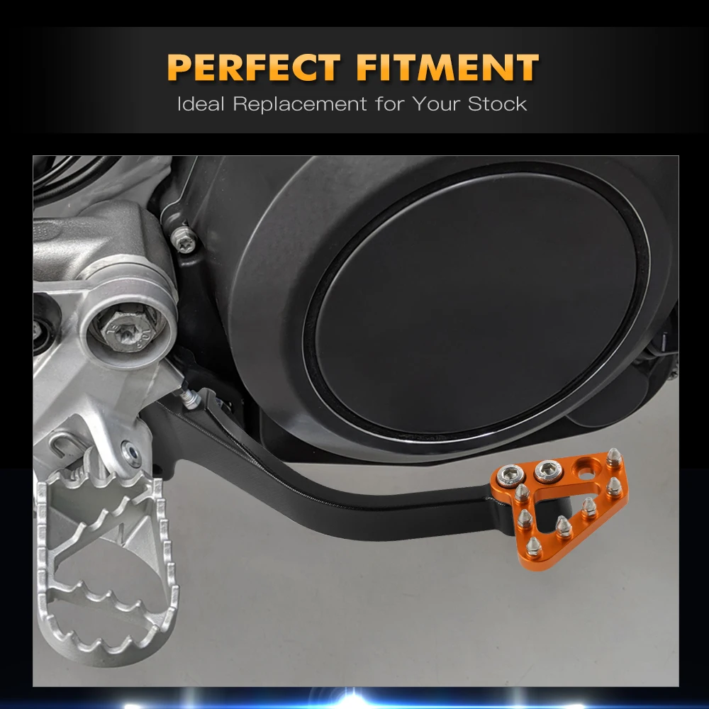 (EU-Lager) NICECNC Für KTM 690 Enduro R 690 SMC R 2019-2026 Bremspedal Für Husqvarna 701 Enduro/701 Supermoto GasGas 700 SM/ES – Detail 2