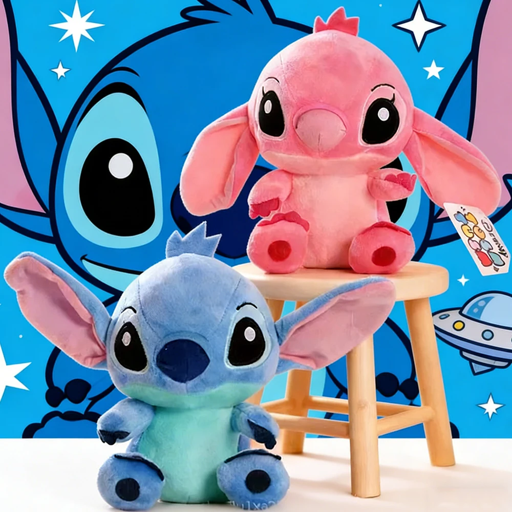 Originele Disney Stitch Pluche Cartoon Anime Zachte Gevulde Pop Pluche Leuke Knuffels Film Randapparatuur Zachte Ornamenten Kids Geschenken