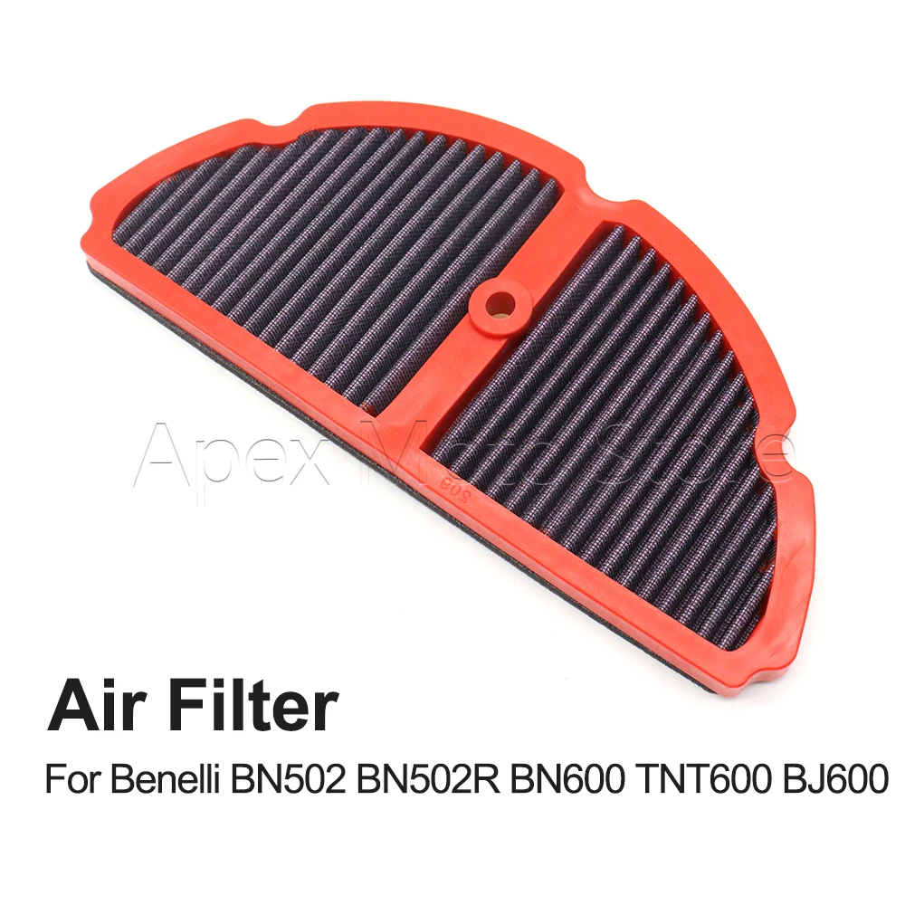 

Motorcycle Accessories Air Filter Intake Cleaner For Benelli BN502 BN502R TNT600 BN600 BJ600 2014 2015 2016 2017 2018 2019