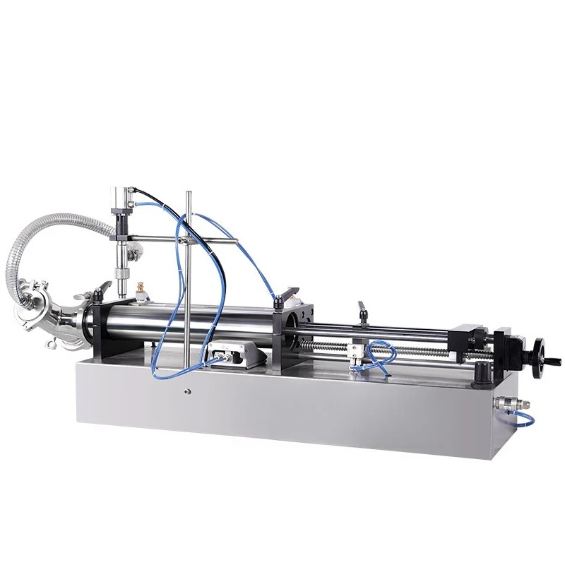 

Semi automatic filling machine cream liquid small quantitative laundry detergent shower gel cosmetics Baijiu sauce edible oil